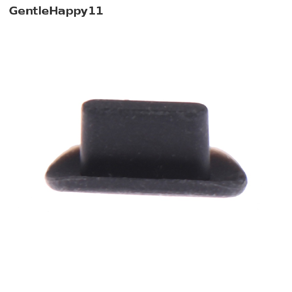 Gentlehappy 10pc Cover Cap Jack Anti Debu Port USB Colokan Anti Debu Untuk Port Charger Petir id