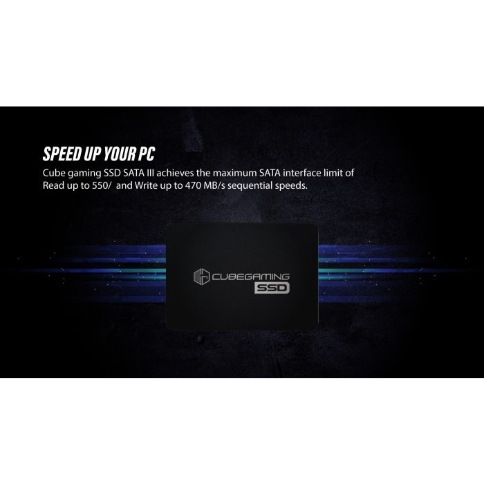 CUBE GAMING SSD 512GB SATA III