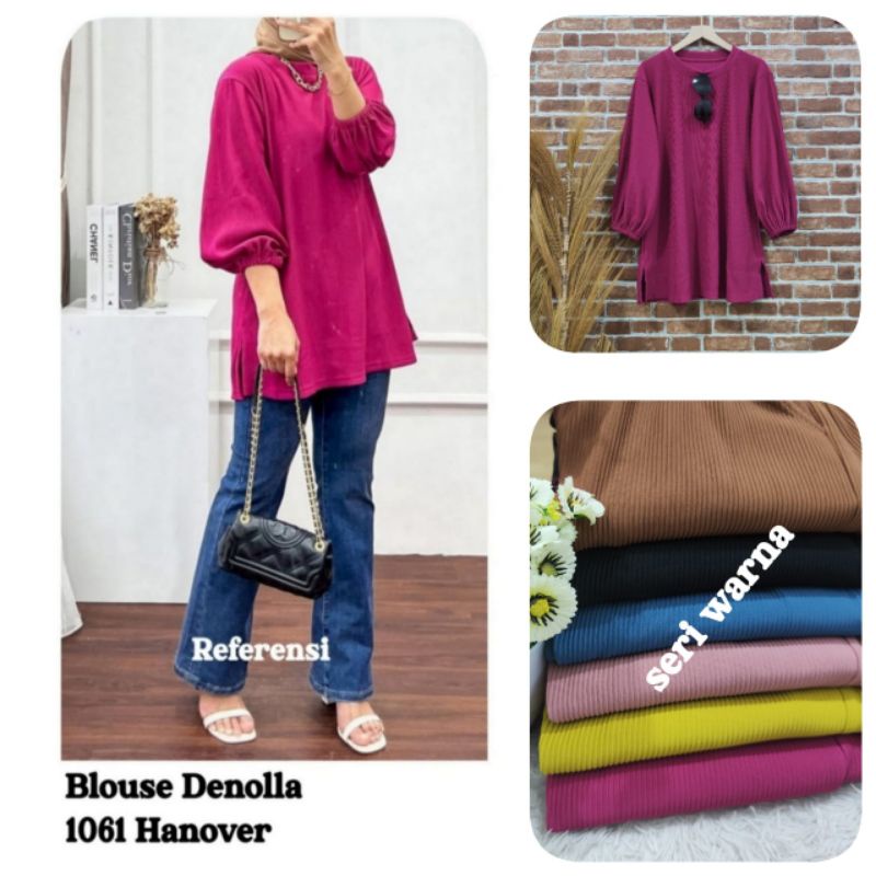 CLARKE / ATASAN BLOUSE DENOLLA KNIT HANOVER