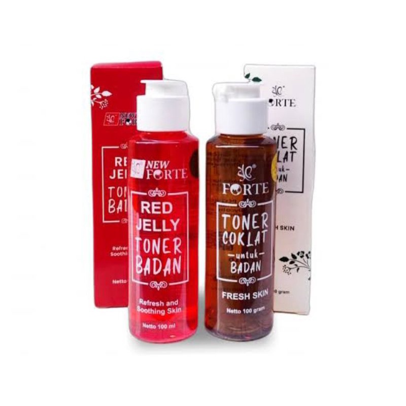 𝐑𝐀𝐃𝐘𝐒𝐀 - SYB Forte Toner Badan Fresh Skin/toner badan pemutih SYB/ Red Jelly Toner Badan / Toner Coklat 100ml | Toner Wajah Putih | Toner Tubuh / skinboost toner salmon dna