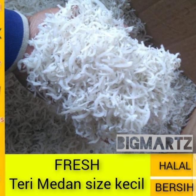 

◄ Teri nasi medan super export / ikan asin teri nasi medan kecil / teri Medan bersih halus ™