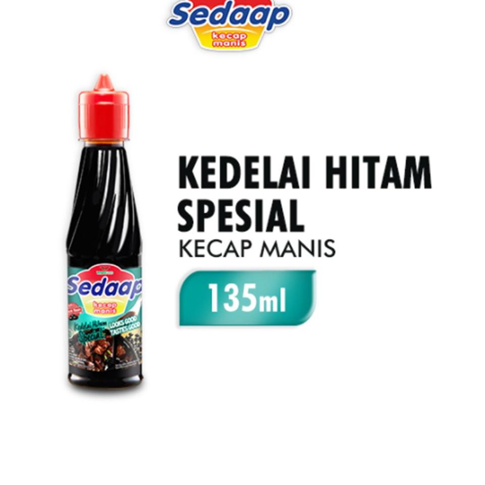 

B39 Sedaap Kecap Kedelai Hitam Spesial 135 ml SIAP KIRIM ㅫ
