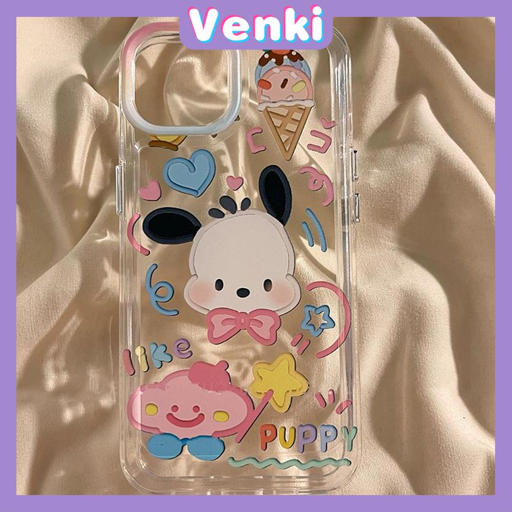 Case For iPhone 11 Soft TPU Transparent Space Case Cute Cartoon Case Plating Buttons Camera Protection Shockproof For iPhone 14 13 12 11 Plus Pro Max 6 7 8 Plus XR XS