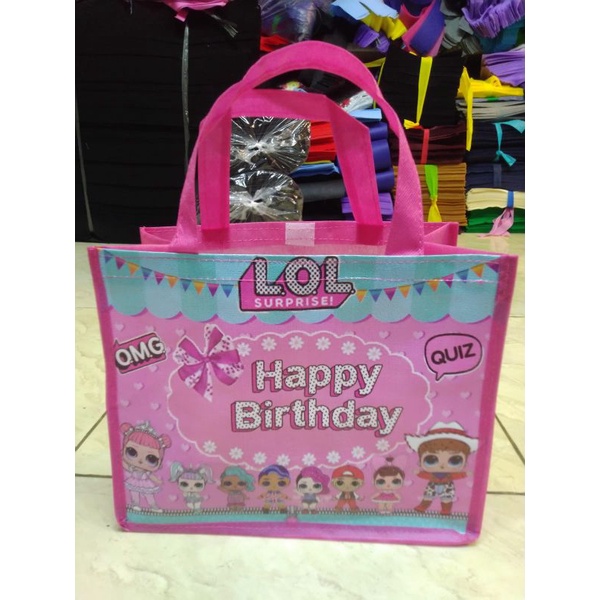 

READY STOCK!!! TAS ULTAH KARAKTER CEWEK TERLARIS