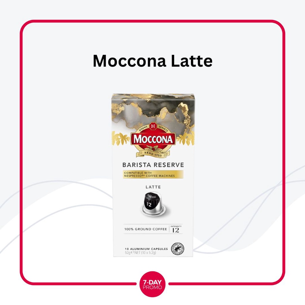 Moccona Coffee 10 Capsules Nespresso