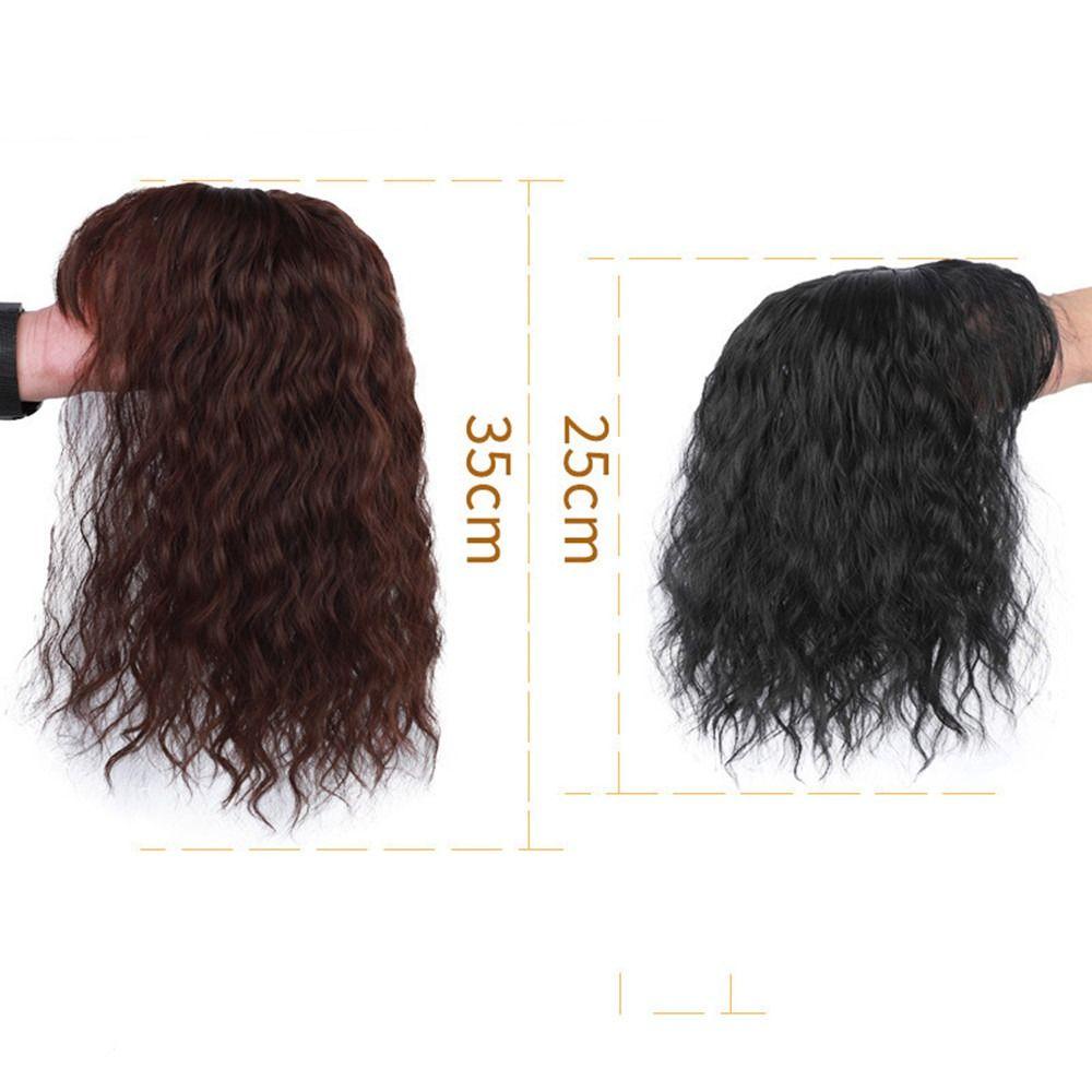 Lily Rambut Wanita Hairpieces Women Beauty Hair Extensions Rambut Palsu Sintetis Bergelombang Keriting