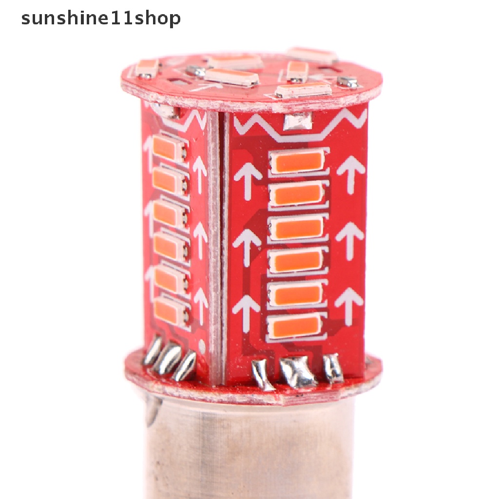 Sho 1157lampu Rem Led BAY15D Bohlam Led P21/5W DRL Indikator Mobil Lampu Bolak Balik N