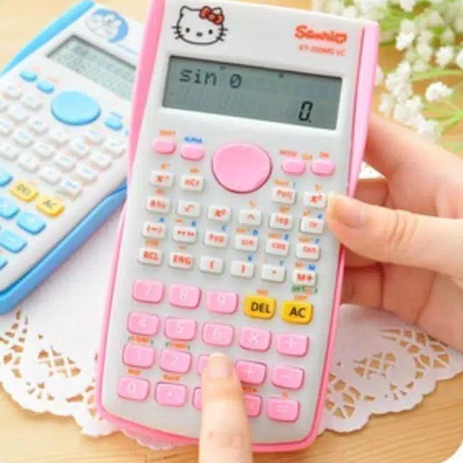 

H23 KARUNIA JAM - KALKULATOR SEKOLAH SCIENTIFIC KALKULATOR DORAEMON HELLO KITTY ILMIAH SCIEN MTK FISIKA BIG DISKON ↚