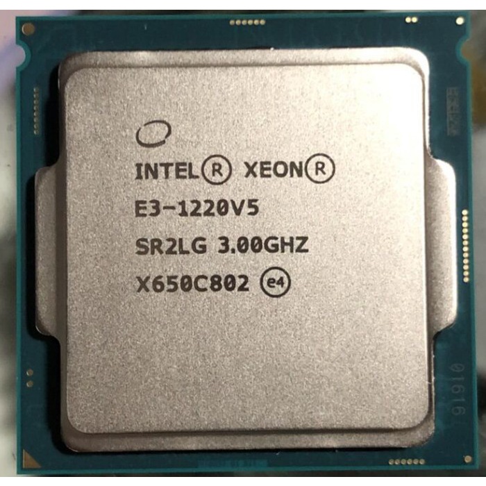 Prosesor Intel® Xeon® E3-1220 v5 Cache 8M, 3,00 GHz LGA 1151 S_N_COMP