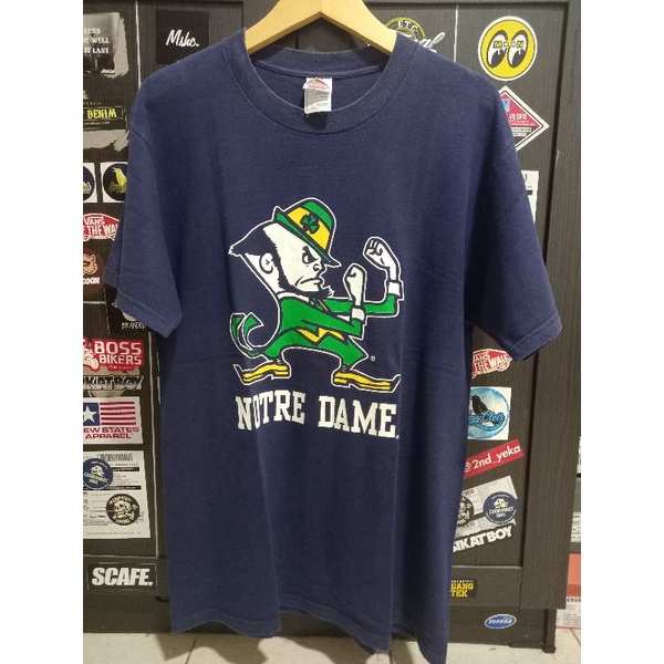 kaos vintage bekas kaos vintage second kaos notre dame vintage kaos fruit of the loom vintage kaos n