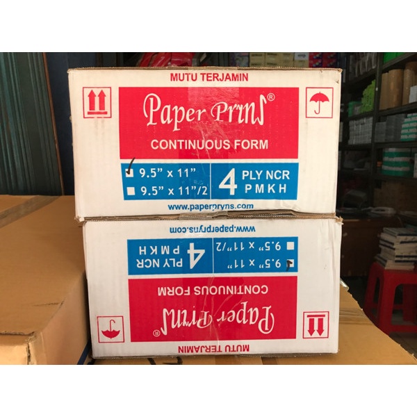 

Terlaris Paper Print Continuous Form 9.5 X 11 4 Ply Kertas Continuous