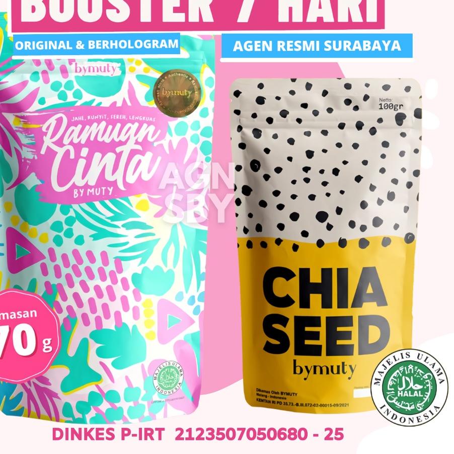 

♙ CINTA BY MUTY - Paket Booster (PEMULA) 70gr [AGEN RESMI] ☎
