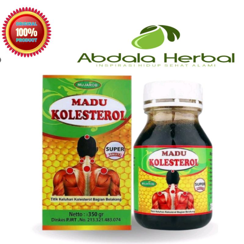 

MADU MUJAROB - Madu Moles Menurunkan Kolesterol 350gr