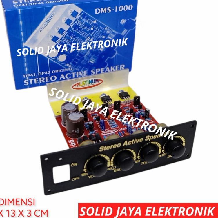 ➫ KIT POWER SPEAKER AKTIF STEREO DMS-1000 TRANSISTOR FINAL ASLI ORIGINAL TIP41 TIP42 TIP DMS1000 DMS