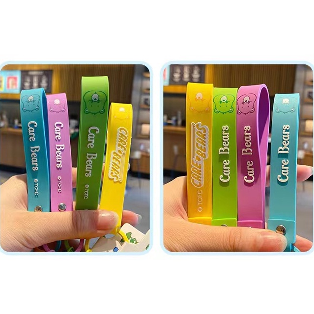 Cinta Beruang Gantungan Kunci Wanita Indah Fashion Mainan Halus Keychain Tas Liontin Pasangan Pendant