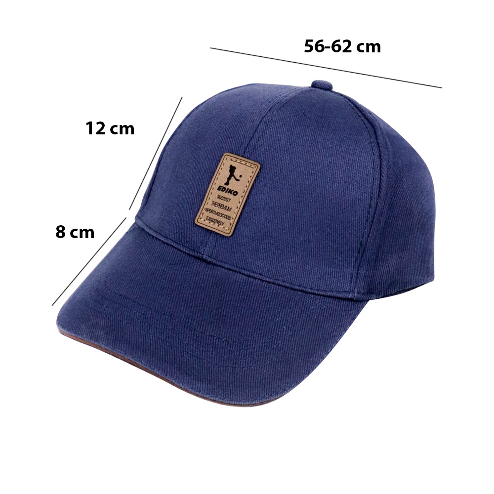 Topi Baseball Golf Logo Ediko Sport Fashion