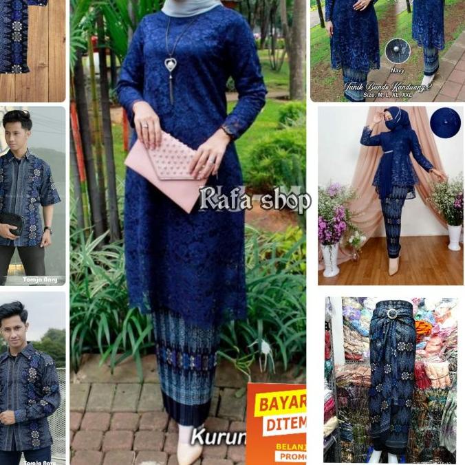 ● COUPLE / COUPLE KEBAYA / BAJU BATIK COUPLE / KEBAYA BROKAT TUNIK JUMBO MODERN / KEMEJA BATIK MOTIF