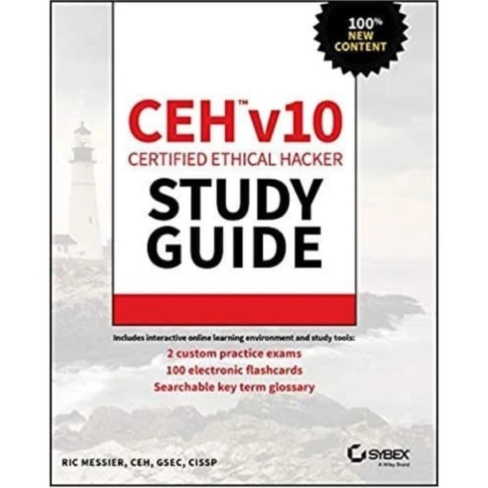 

buku CEH v10 Certified Ethical Hacker Study Guide