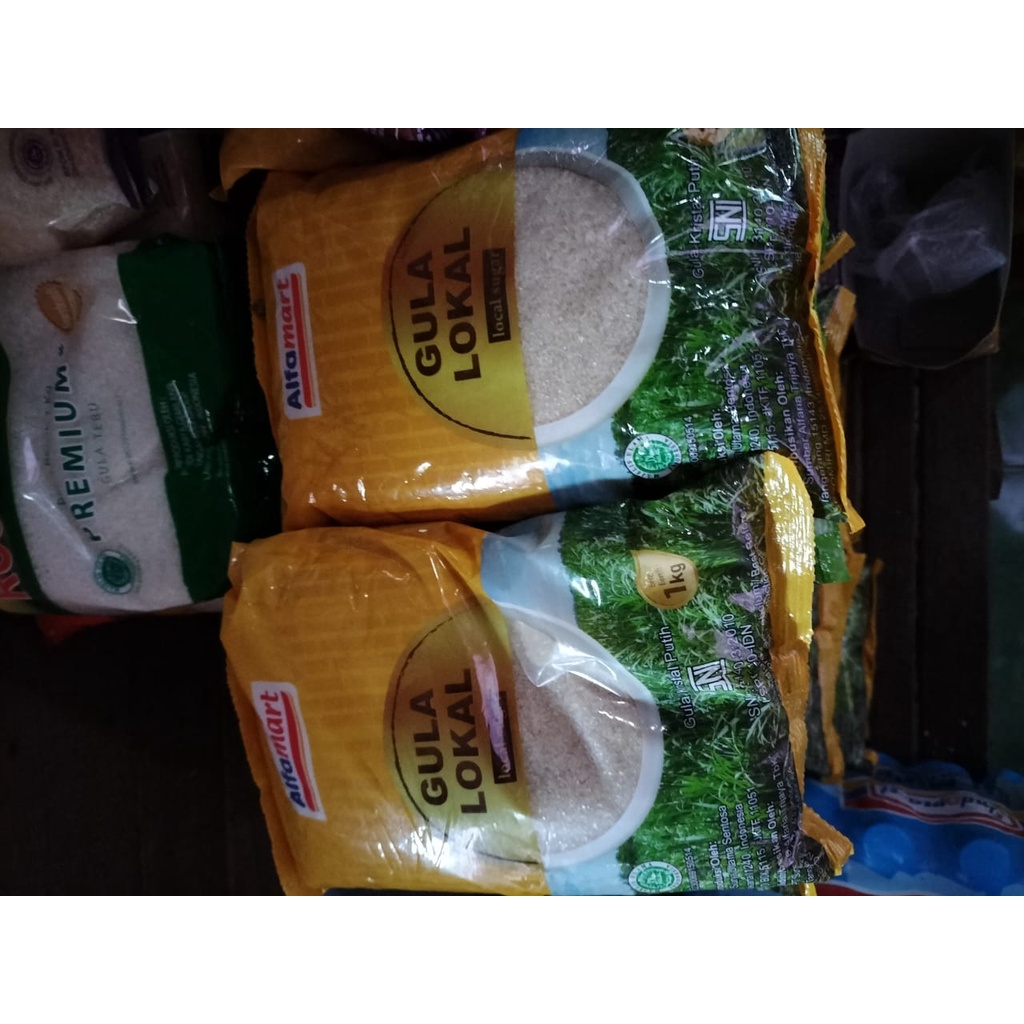 Gula Lokal Merk Alfamart 1 Kg Termurah