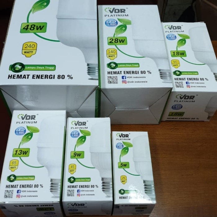 Lampu Led Capsule 9W Putih Platinum Vdr