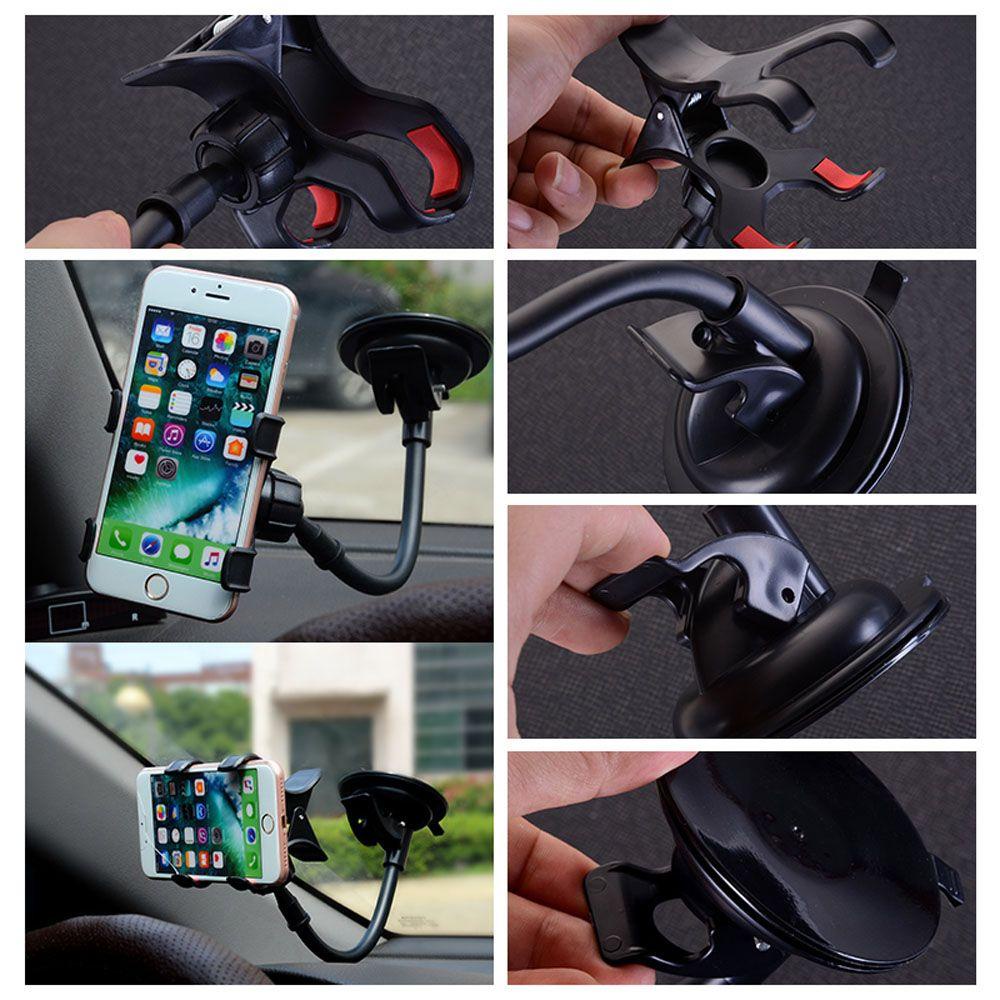 Lanfy Mobil Mount Universal Kualitas Tinggi Aksesoris Interior Multifungsi Adjustable Dudukan Ponsel Bracket Navigasi