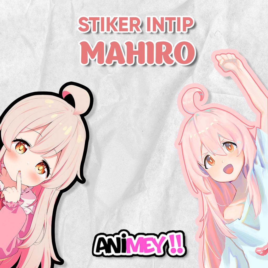 

Stiker Intip Samping Mahiro Onimai / Sticker Anime Waterproof