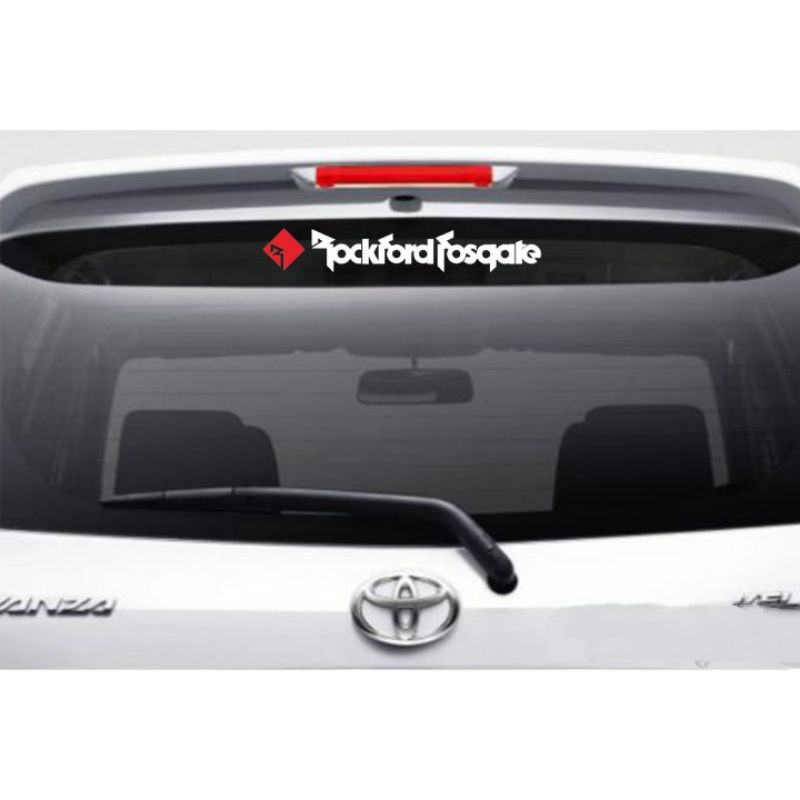 Stiker Rockford Fosgate / Stiker Mobil / Stiker Universal / Stiker Cutting Rockford Fosgate