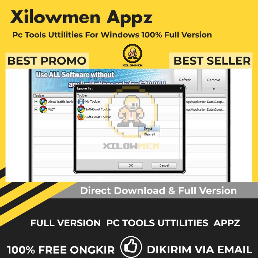 [Full Version] Soft4Boost Toolbar Cleaner Pro PC Tools Software Utilities Lifetime Win OS