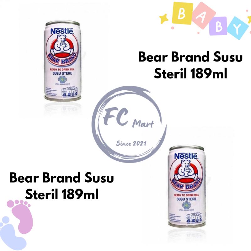 

Minuman Bear Brand Susu Steril 189ml