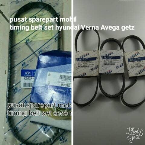 Timing Belt Set Hyundai Verna Avega Getz Paket Timing Belt Set Hyundai