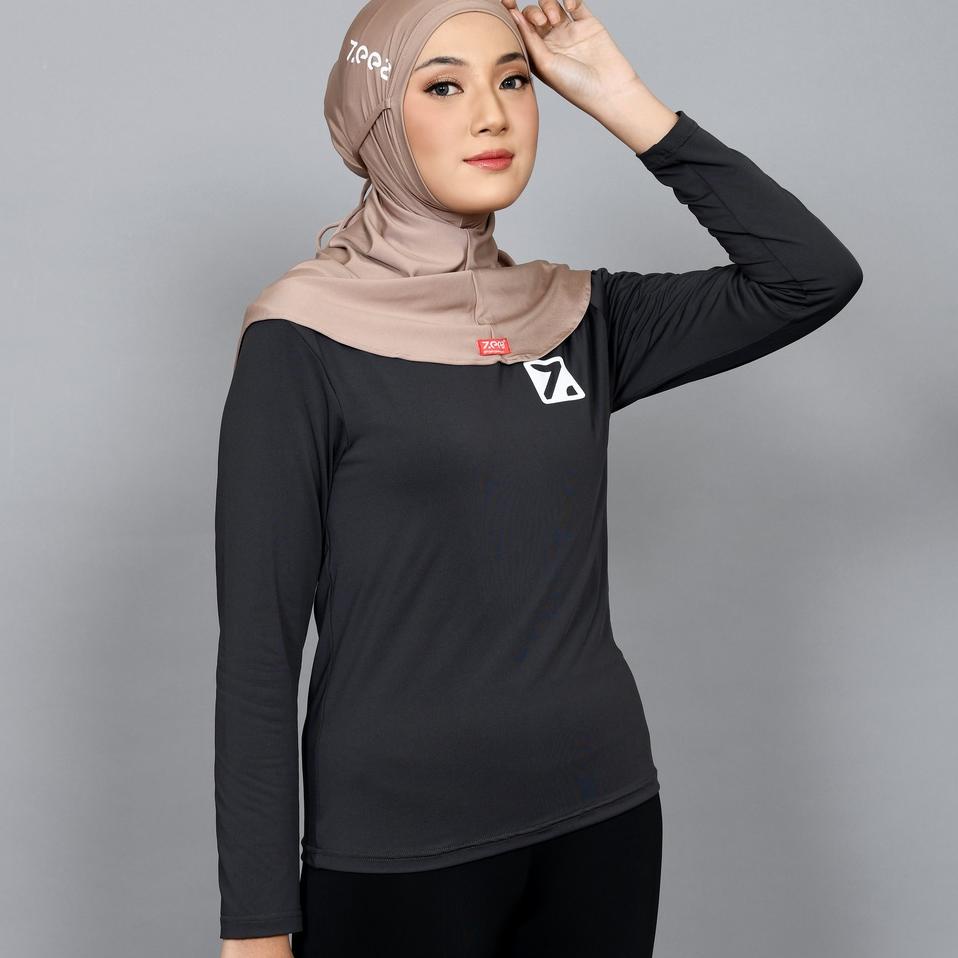 Gratis Ongkir Zeaa Sport Hijab Olahraga T Erina Jilbab Senam Kerudung Sepeda