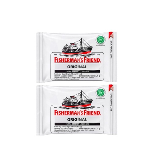 

Fishermans Friend Permen Original 2 x 25 gr