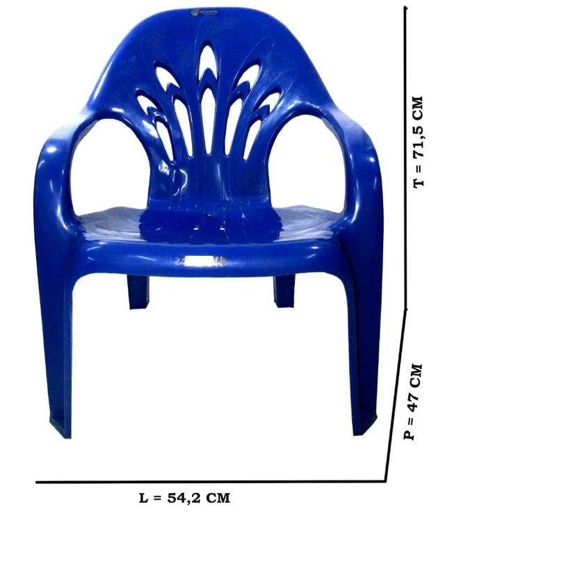 ➥ kursi  plastik kursi sandar / kursi santai plastik murah ♠