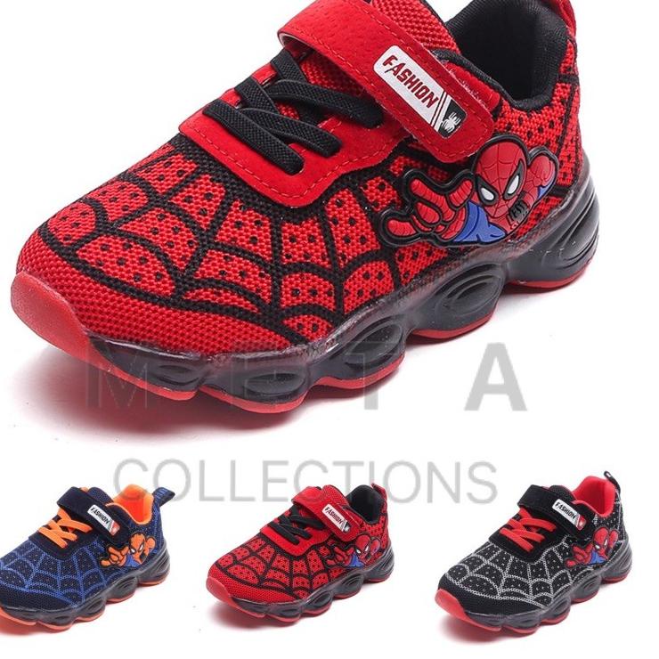 ( BISA COD ) BISA MetaCollections SIZE 21-35 Sepatu Sneakers LED SS MTK43 - Model Baru 