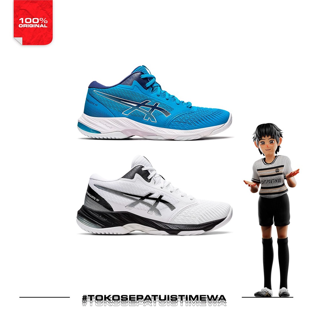 SEPATU VOLI ASICS NETBURNER BALLISTIC FF MT3 2 WARNA
