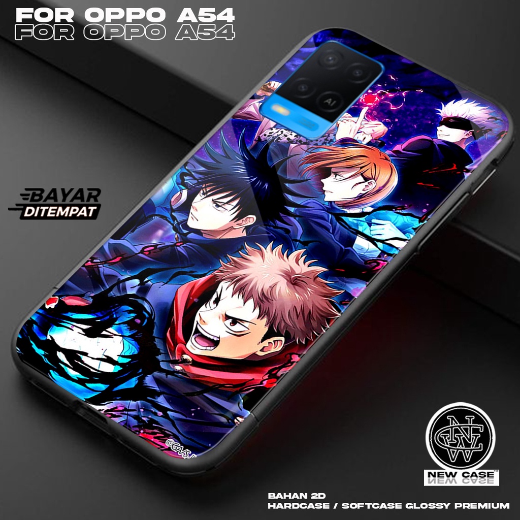 Case OPPO A54 - Casing OPPO A54 Terbaru 2023 Case lord case14 [ case JUJUTSU ] Silikon Hp Mewah - Ke