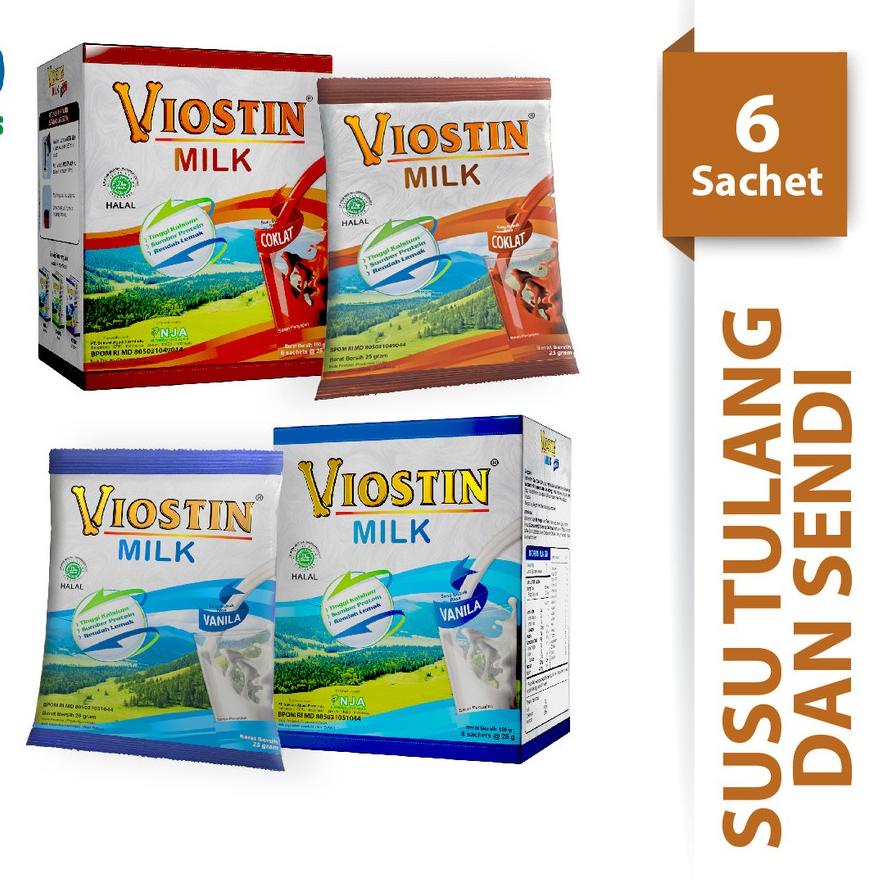 

Star Viostin Milk - Susu Untuk Jaga Kesehatan Tulang & Sendi 1 Box (6 Sachet) !