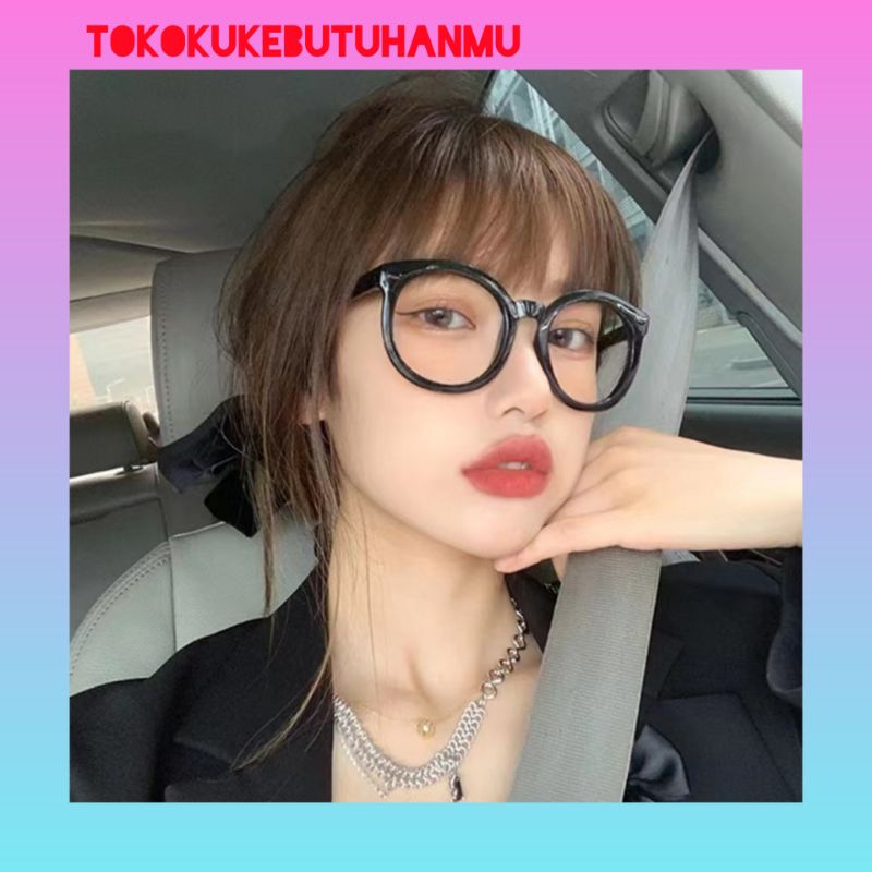 kacamata bulat kucing besar milea tebal kacamata wanita korean fashion termurah sunglasses viral