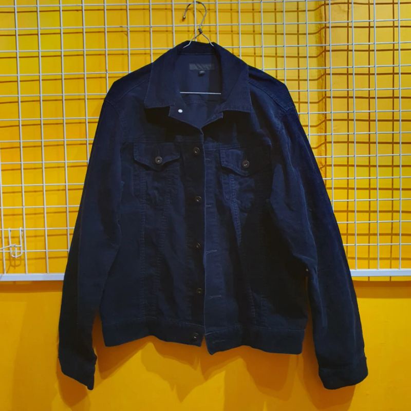jaket uniqlo corduroy