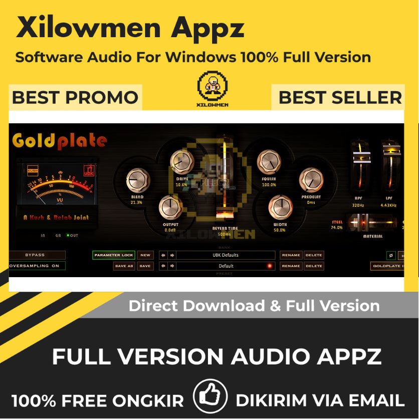 [Full Version] Kush Audio Goldplate Pro Lifetime Audio Software WIN OS