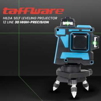 Taffware Hilda Self Leveling 12 Line Laser 3D High-precision - U7OT09GR