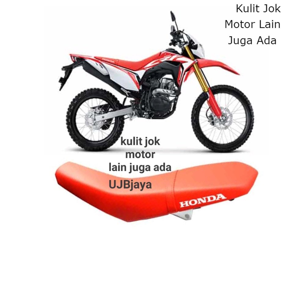 Kulit Jok Motor CRF 150 BAHAN ORI Sarung Jok Motor CRF 150 G8