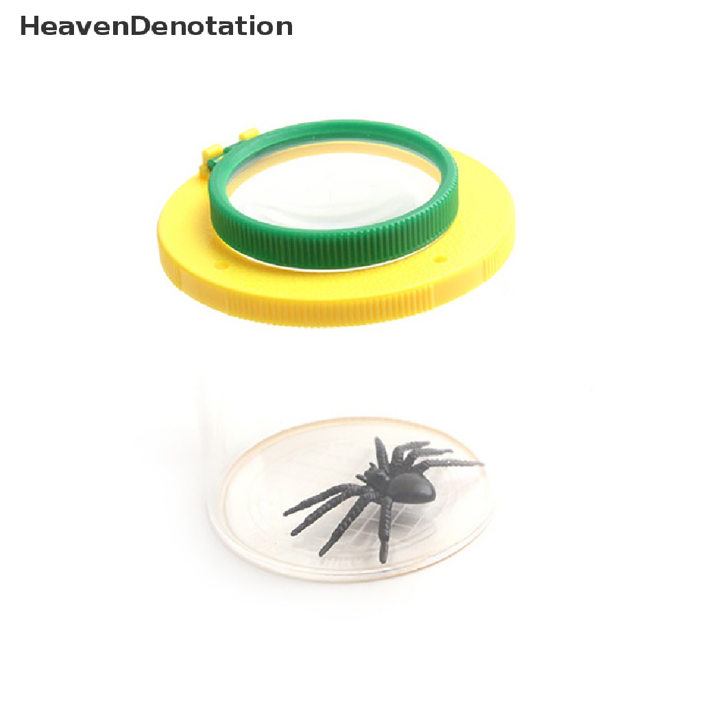 [HeavenDenotation] Kaca Pembesar Rumah Anak Silinder Crawler Spider Insect Box Magnifying HDV