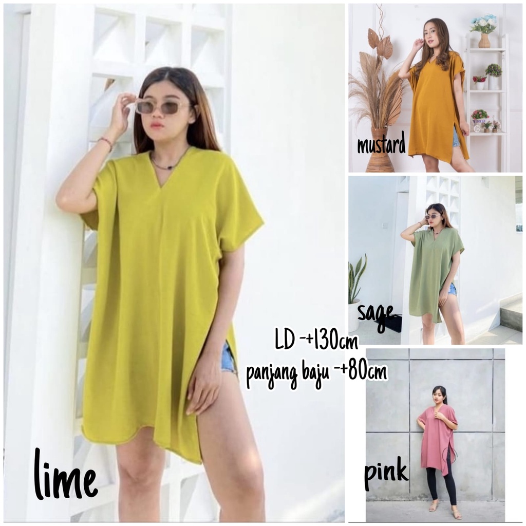 LONG SQUARE NAGITA | CRINKLE AIRFLOW