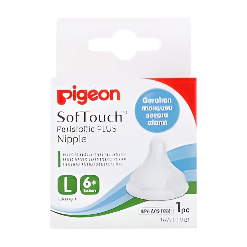 Pigeon Dot Bayi Leher Lebar | Pigeon Nipple Blister Wide Neck Peristaltic Plus | Karet Dot Baby Pigeon