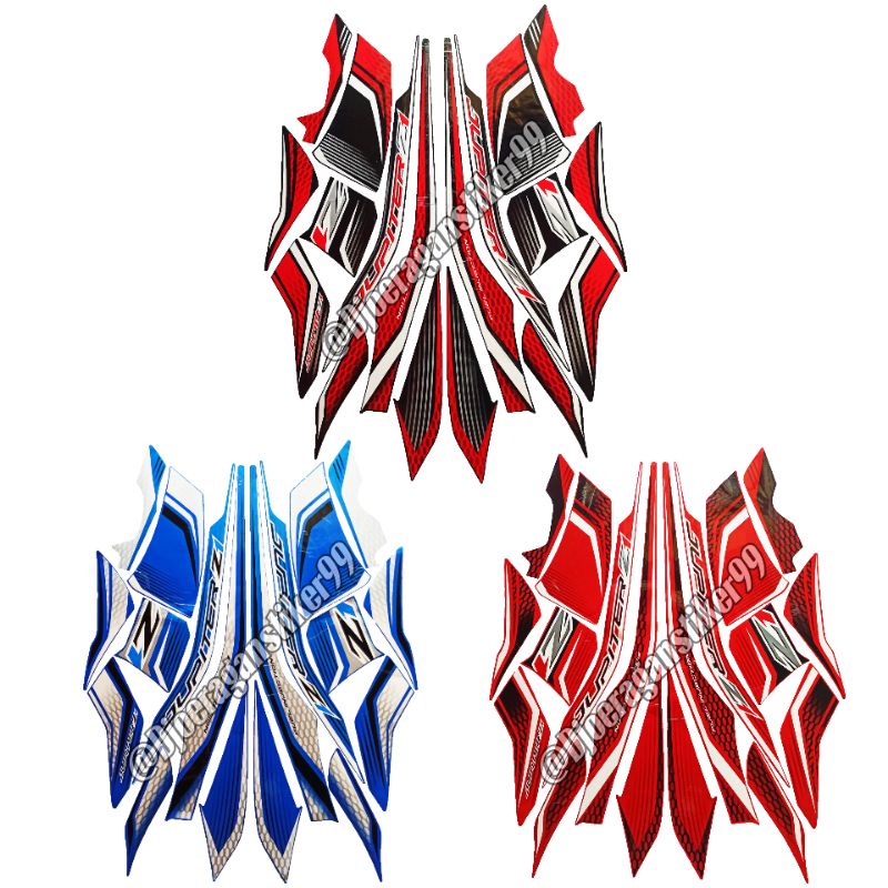 stiker striping jupiter z1 2014, striping jupiter z1 2014, polet Lis stiker yamaha jupiter z1 2014