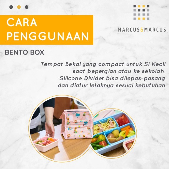 Marcus &amp; Marcus | Bento Box - Green Safari