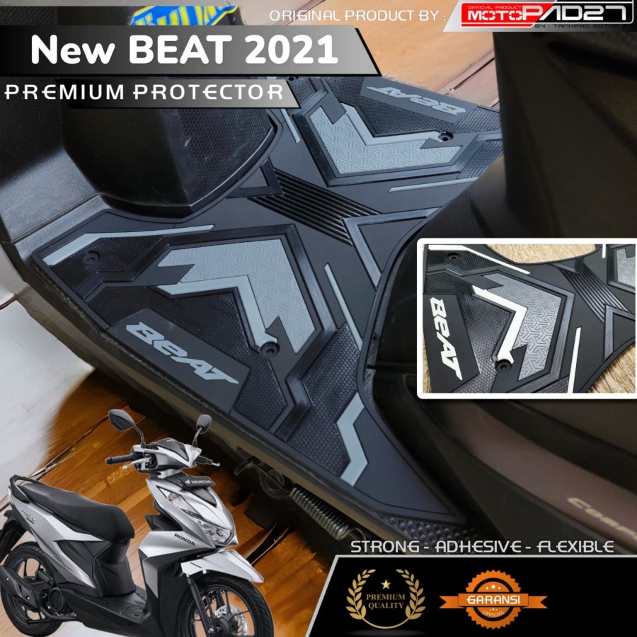 Karpet Beat Deluxe Karpet Pijakan Kaki Honda Beat New 2021 - 2023