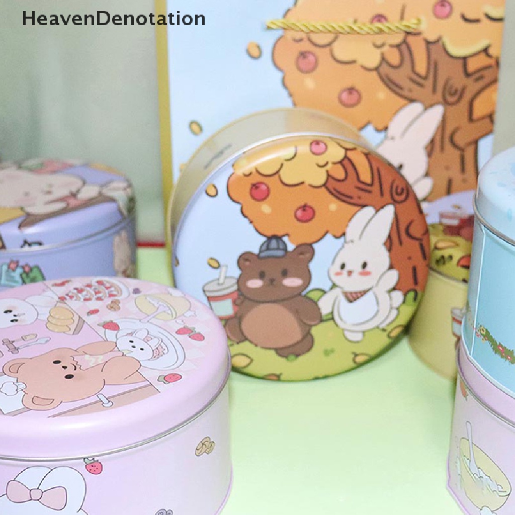 [HeavenDenotation] Kartun Candy Box Koper Serba Serbi Penyimpanan Perhiasan Bisa Home Decor Wadah HDV