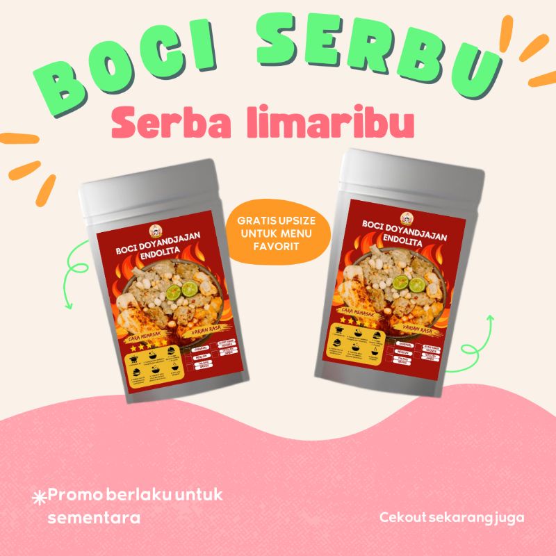 

SERBA 5.000 AN ANEKA BOCI RANDOM